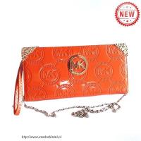 michael kors spiegel metalen logo klein oranje crossbody zakken Tasje Te Koop r7n80653